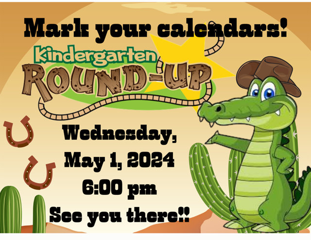  Kindergarten Round Up